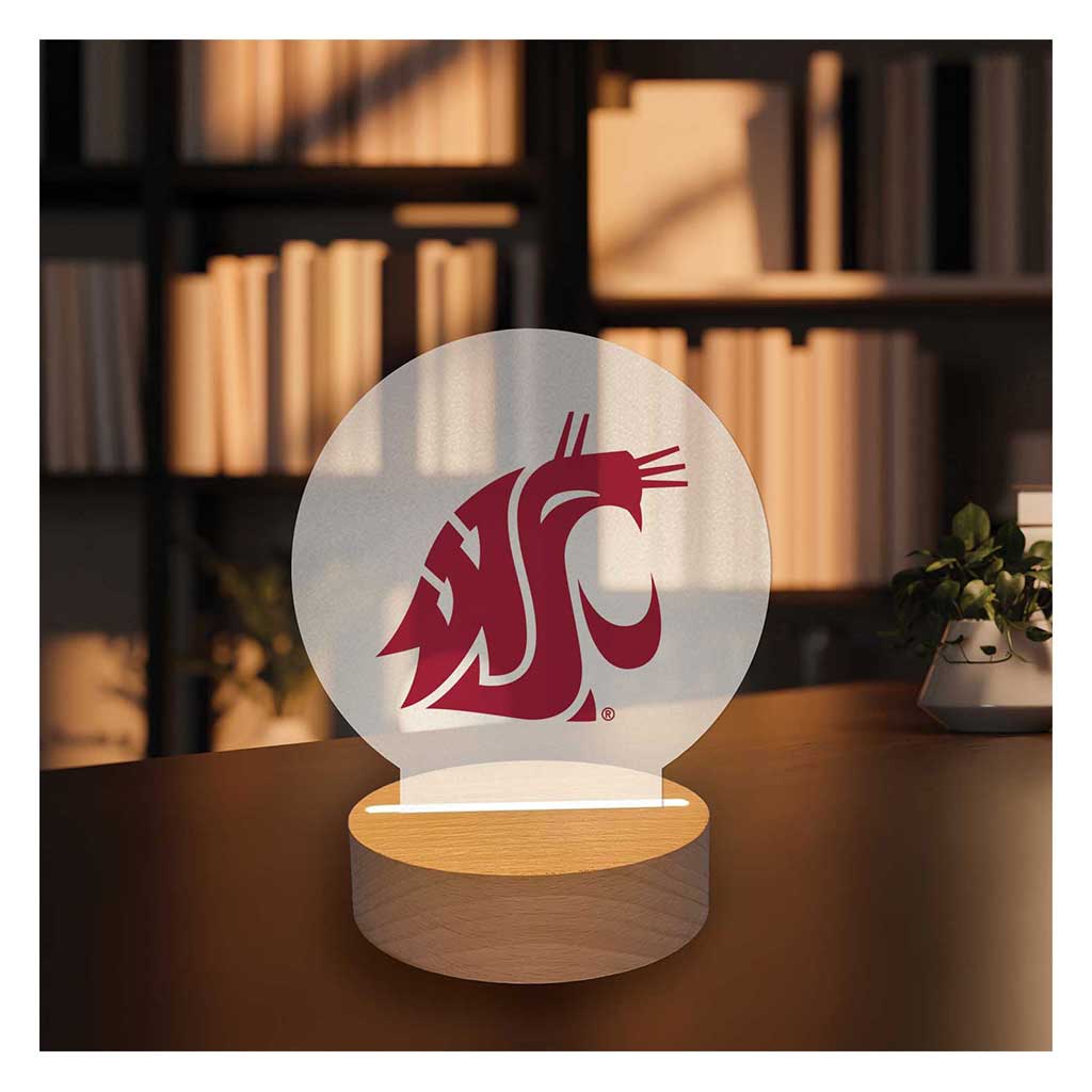 Team Logo Acrylic Light Up Bundle Washington State Cougars