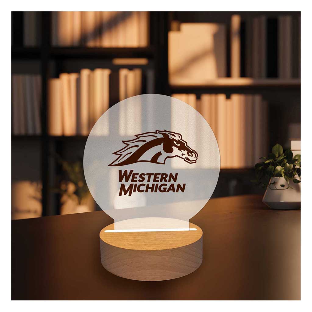 Team Logo Acrylic Light Up Bundle Western Michigan Broncos