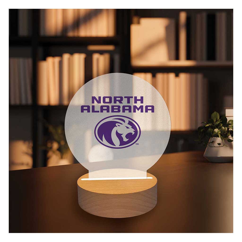 Team Logo Acrylic Light Up Bundle North Alabama Lions