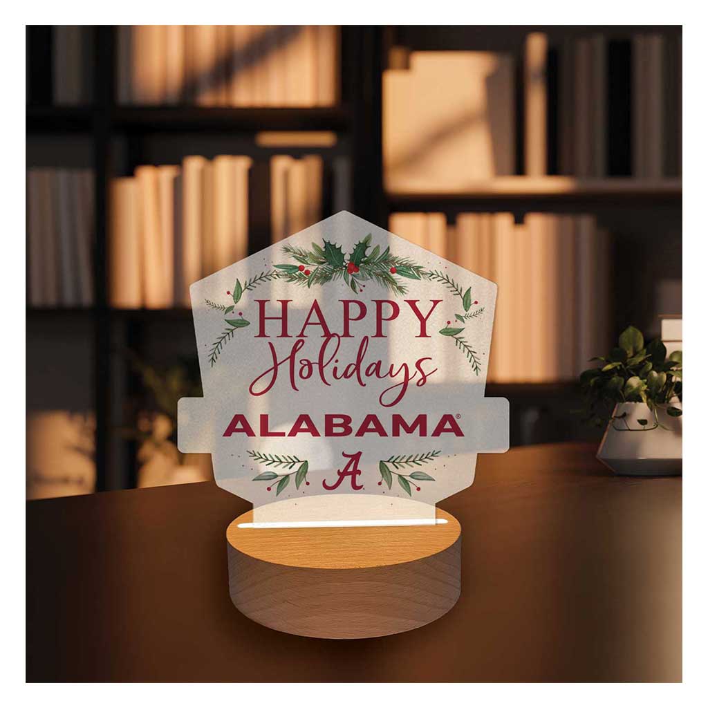 Holiday Acrylic Light Up Bundle Alabama Crimson Tide