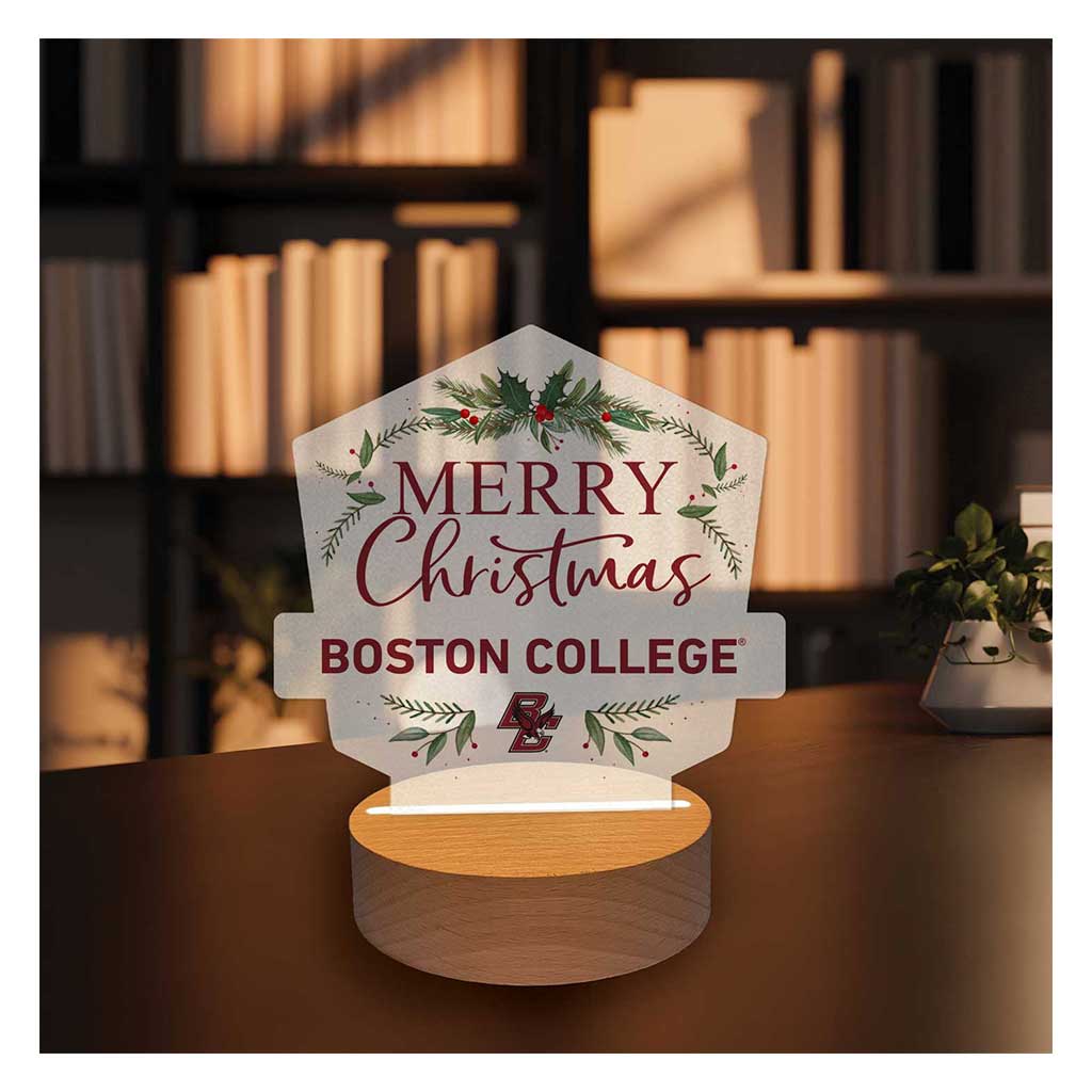 Holiday Acrylic Light Up Bundle Boston College Eagles