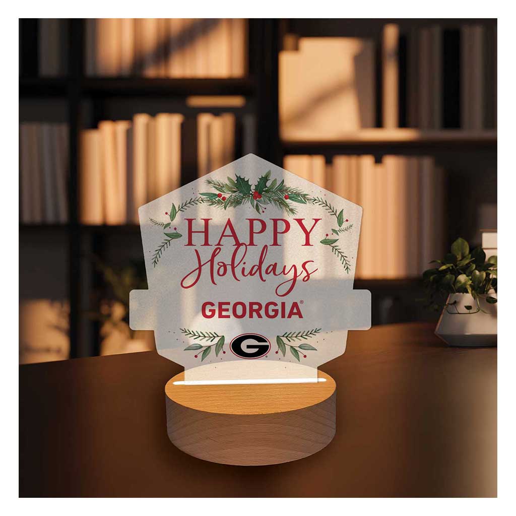 Holiday Acrylic Light Up Bundle Georgia Bulldogs
