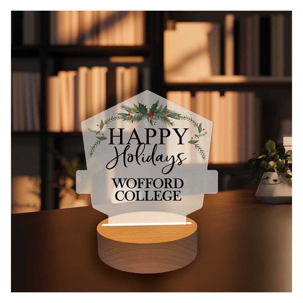 Holiday Acrylic Light Up Bundle Wofford College Terriers
