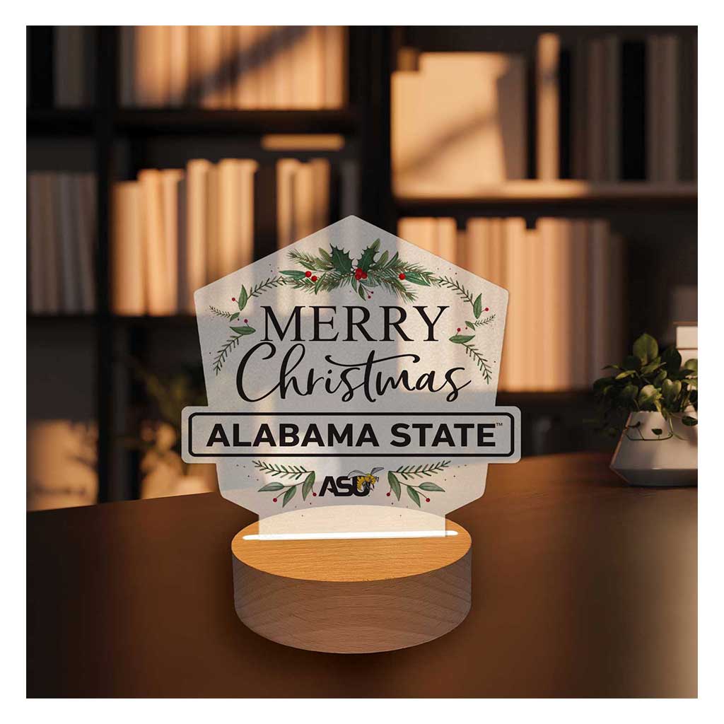 Holiday Acrylic Light Up Bundle Alabama State HORNETS