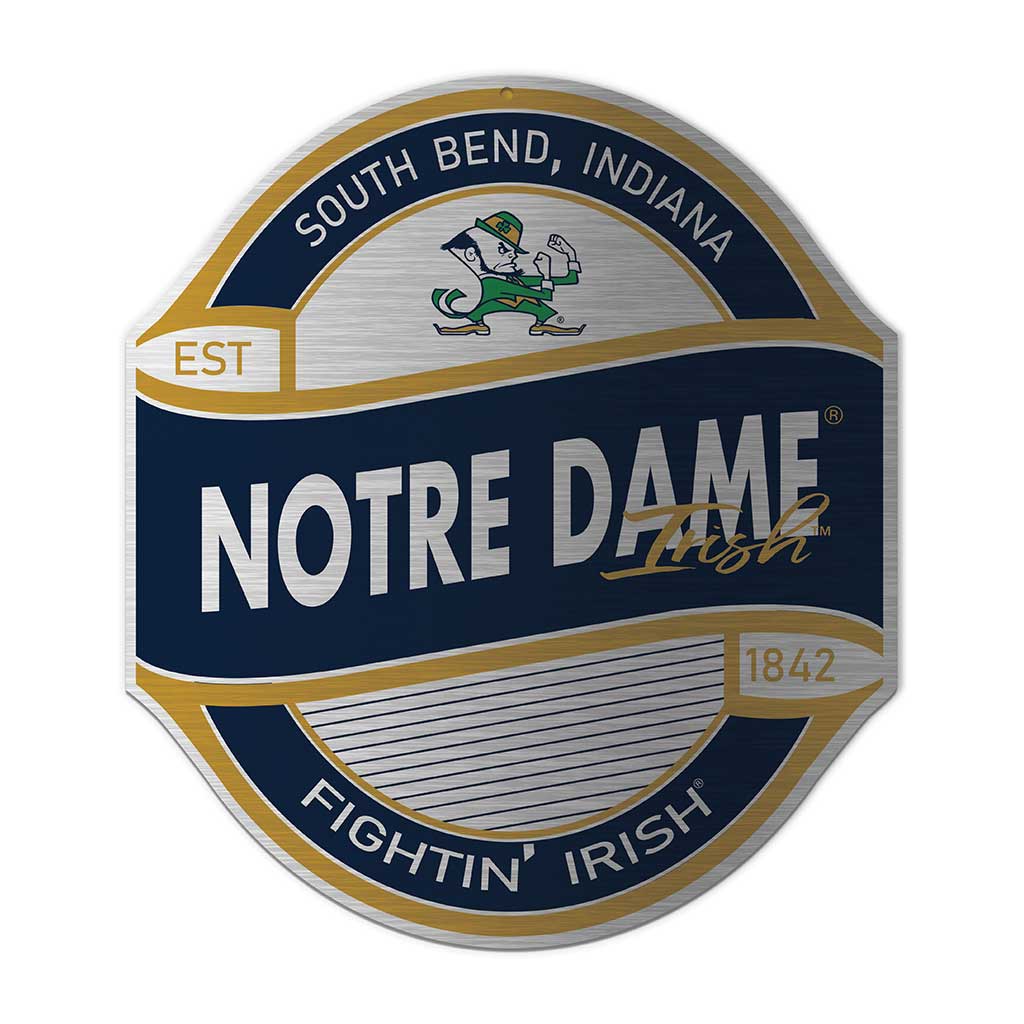 Aluminium Team Marquee Sign Notre Dame Fighting Irish