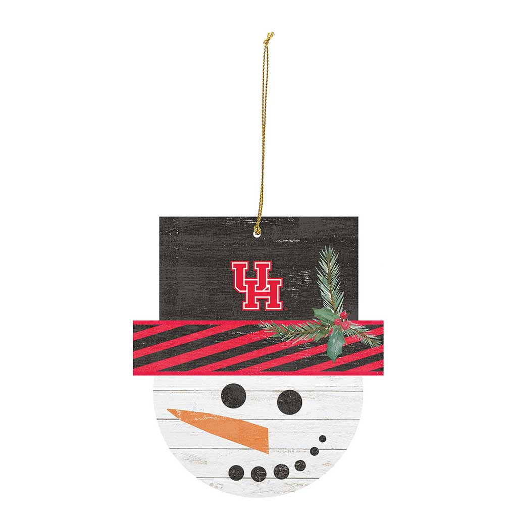 3 Pack Christmas Ornament Houston Cougars