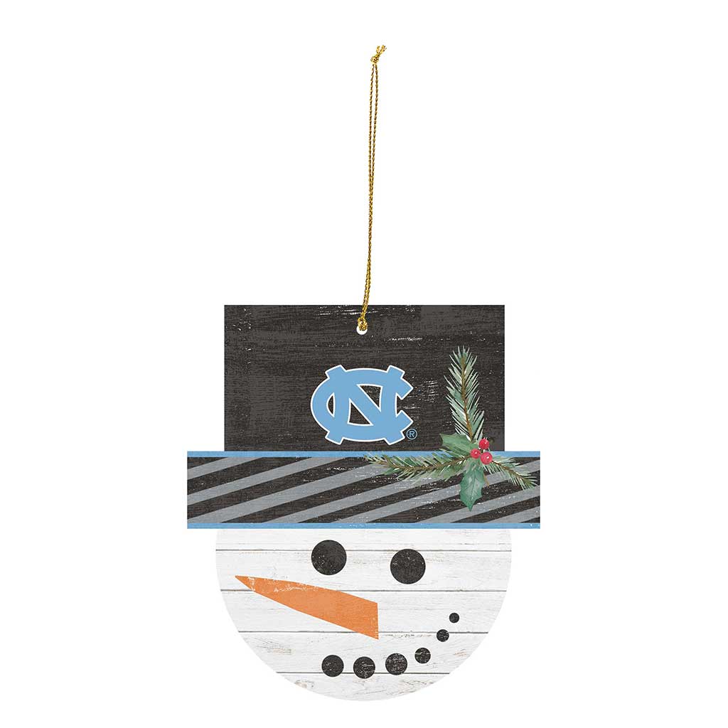 3 Pack Christmas Ornament North Carolina Chapel Hill Tar Heels