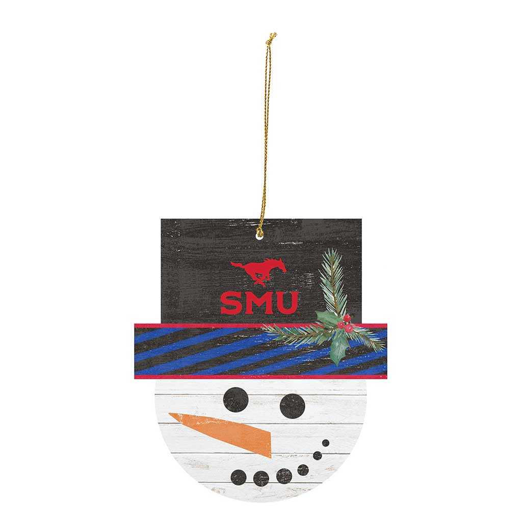 3 Pack Christmas Ornament Southern Methodist Mustangs