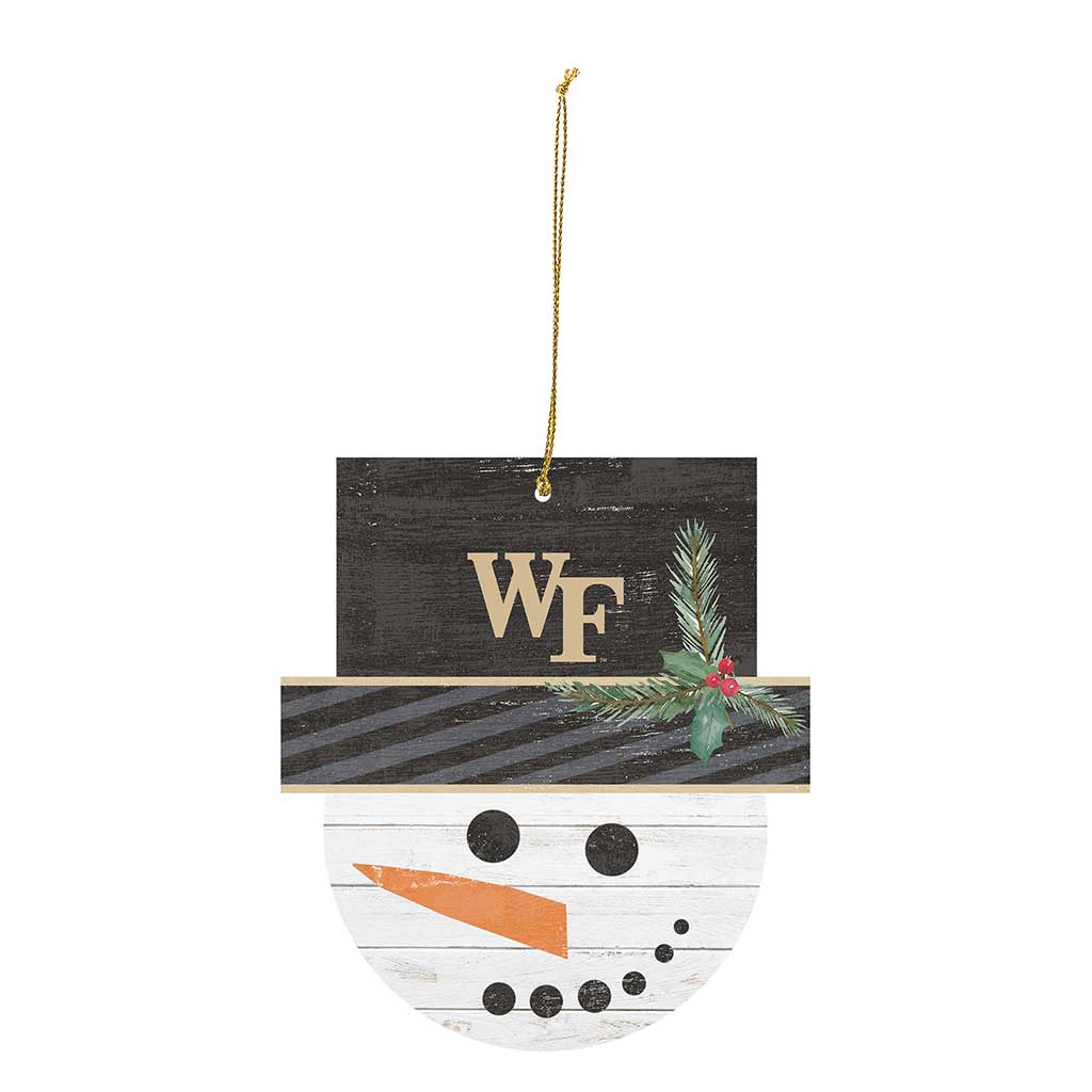 3 Pack Christmas Ornament Wake Forest Demon Deacons