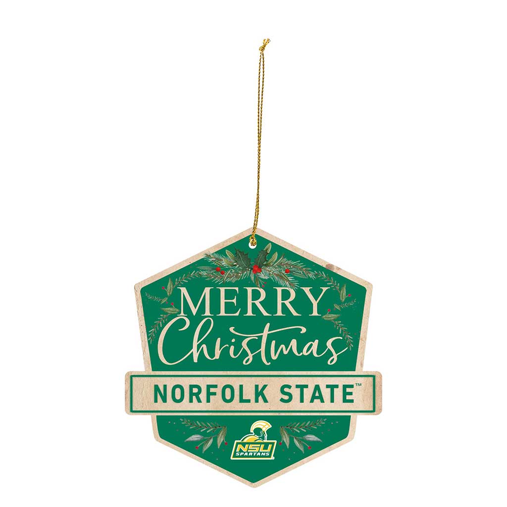 3 Pack Christmas Ornament Norfolk State Spartans