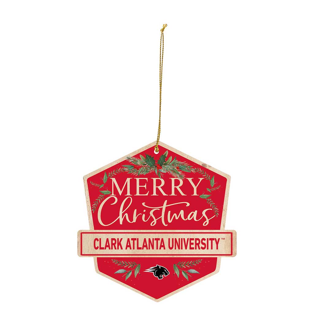 3 Pack Christmas Ornament Clark Atlanta University Panthers