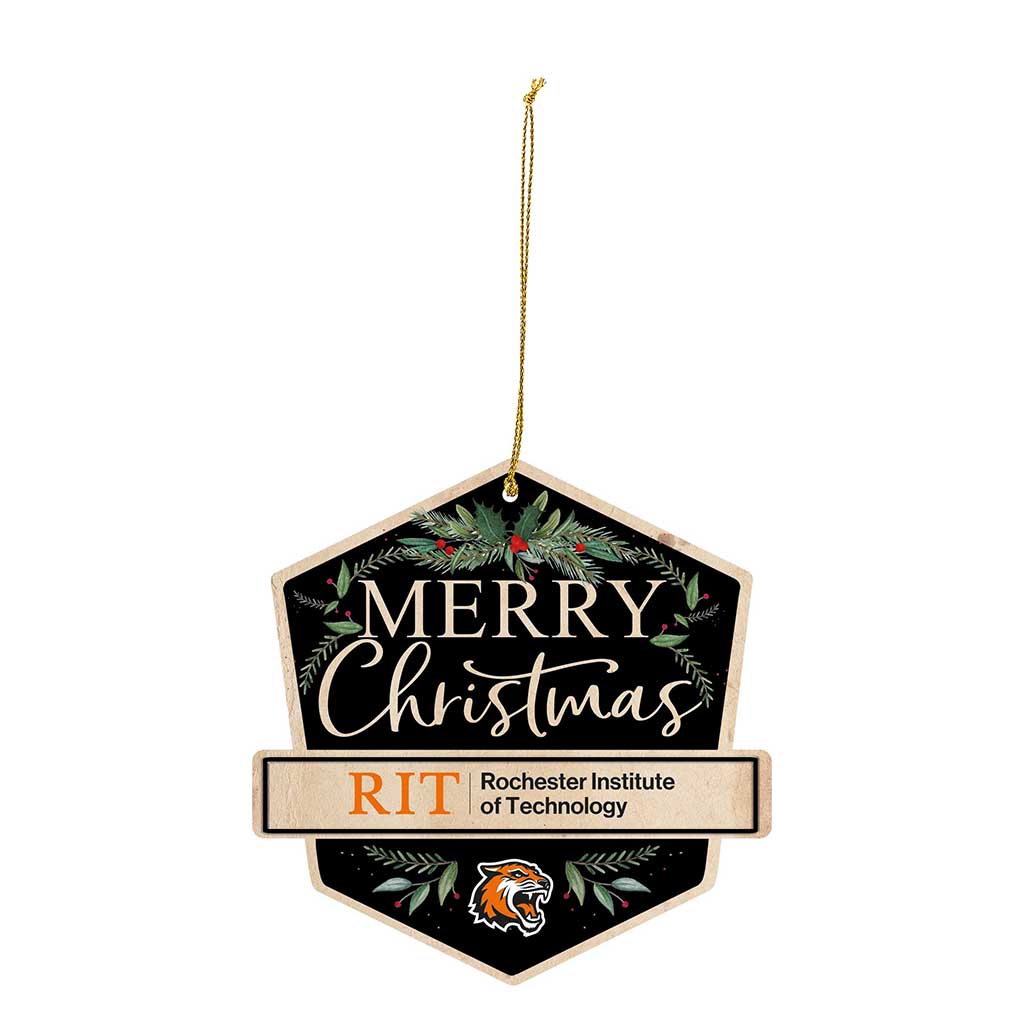 3 Pack Christmas Ornament Rochester Institute of Technology Tigers
