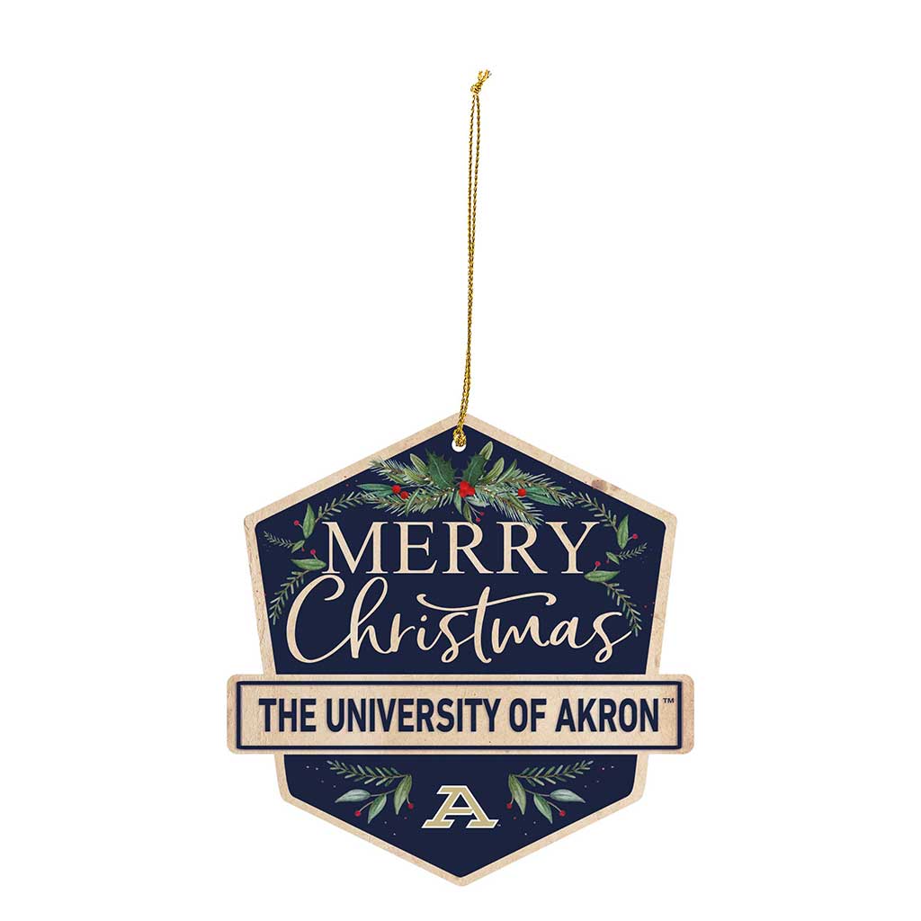 3 Pack Christmas Ornament Akron Zips