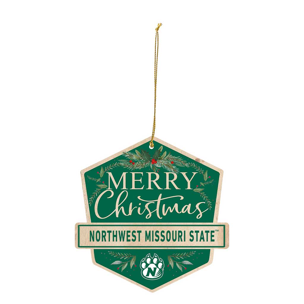 3 Pack Christmas Ornament Northwest Missouri State University Bearcats