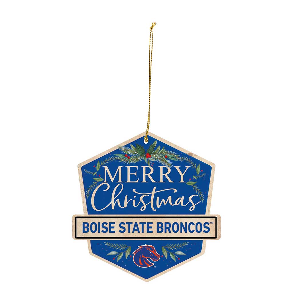 3 Pack Christmas Ornament Boise State Broncos