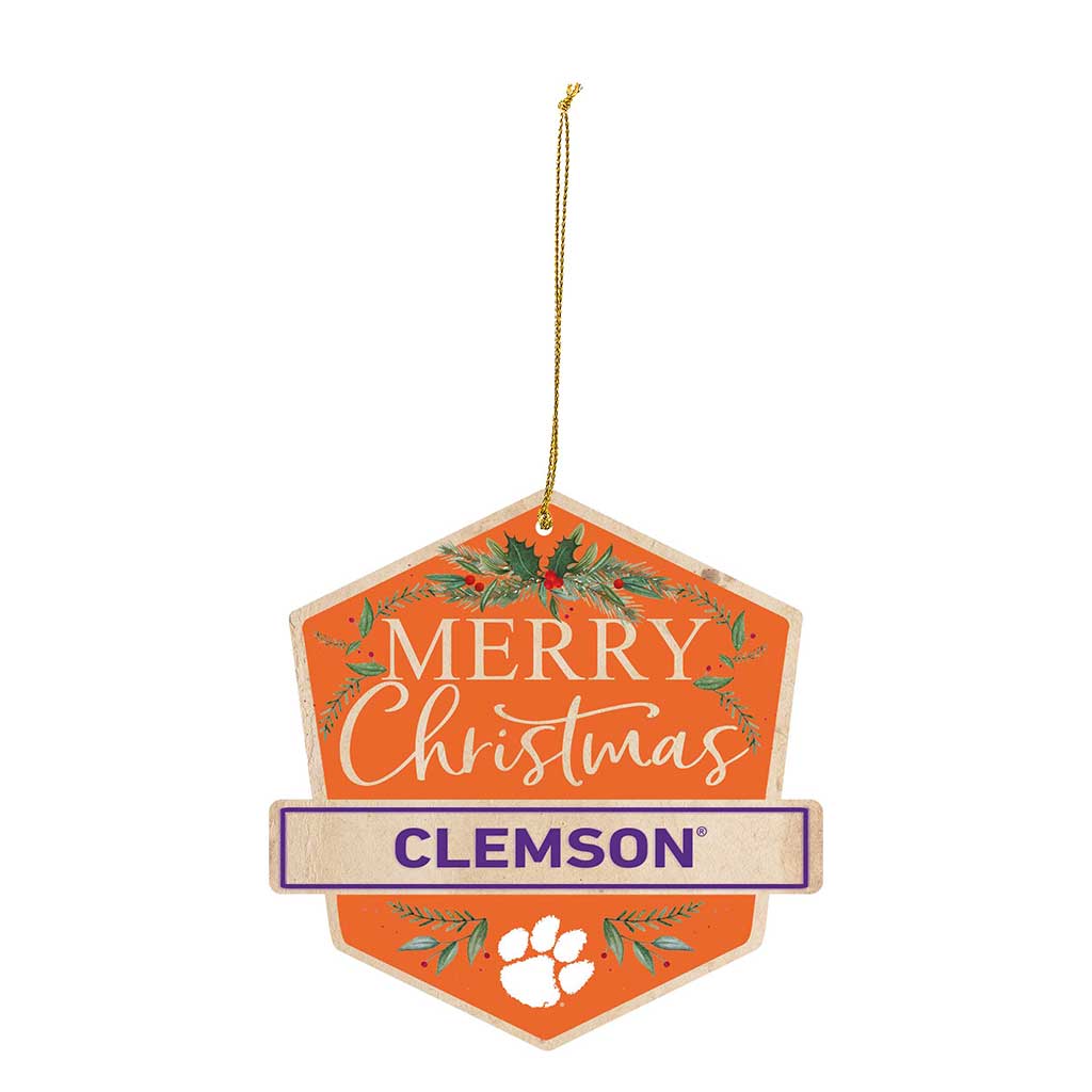 3 Pack Christmas Ornament Clemson Tigers