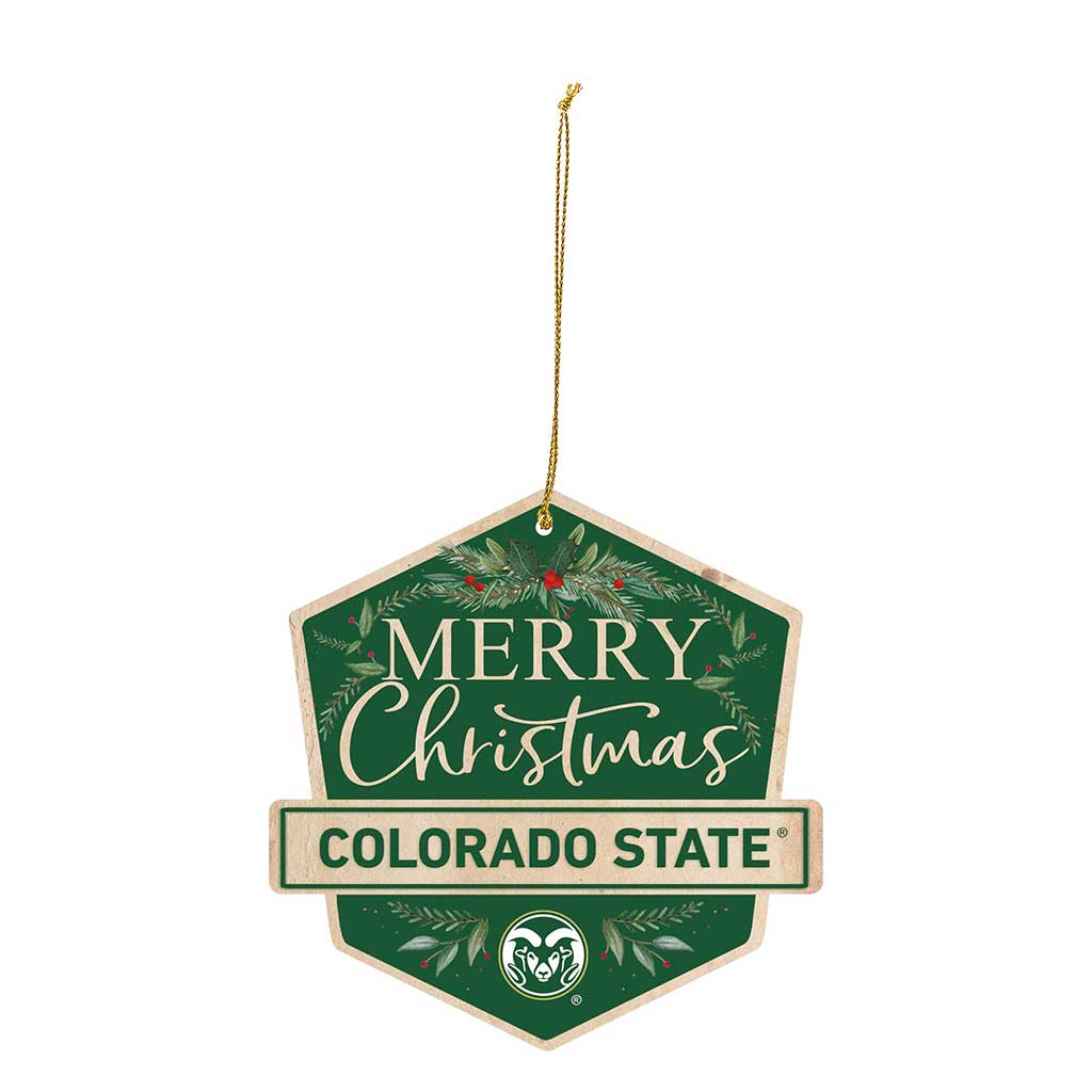 3 Pack Christmas Ornament Colorado State-Ft. Collins Rams