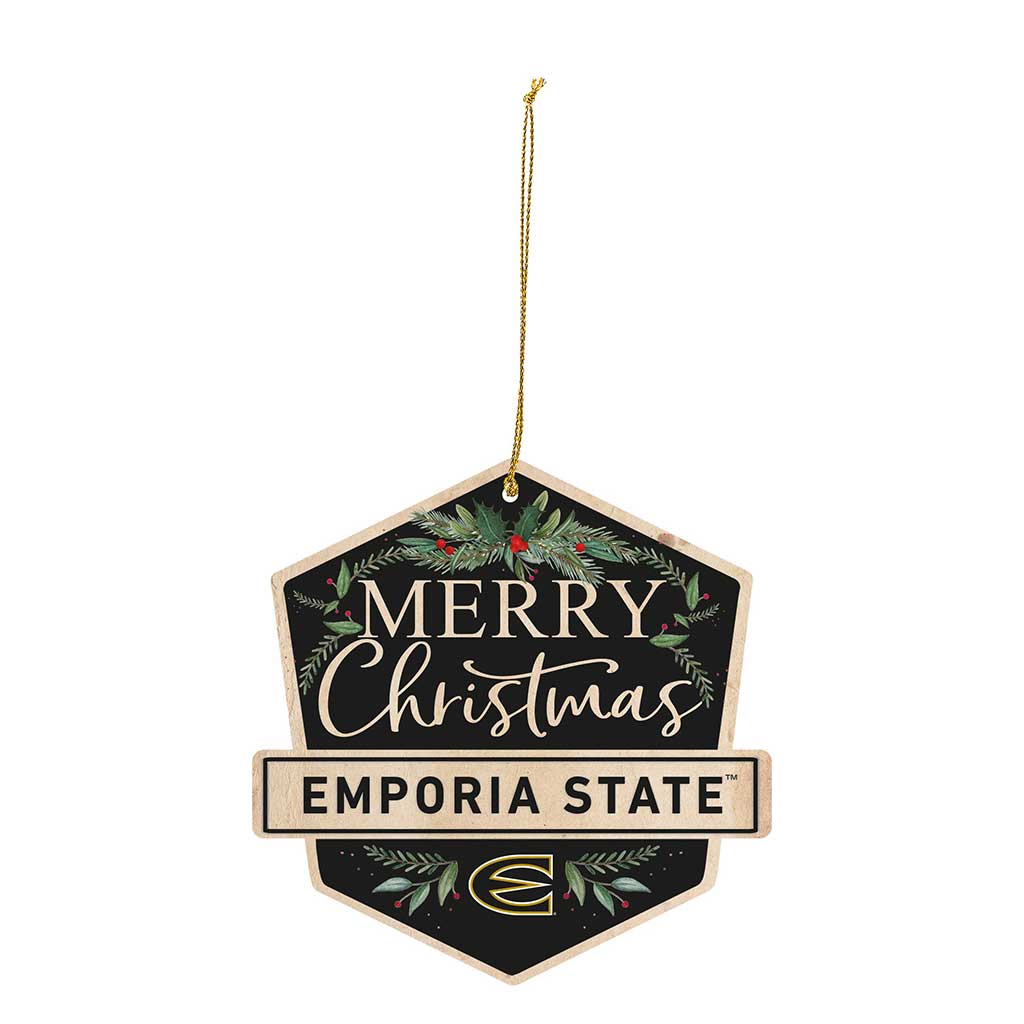 3 Pack Christmas Ornament Emporia State Hornets