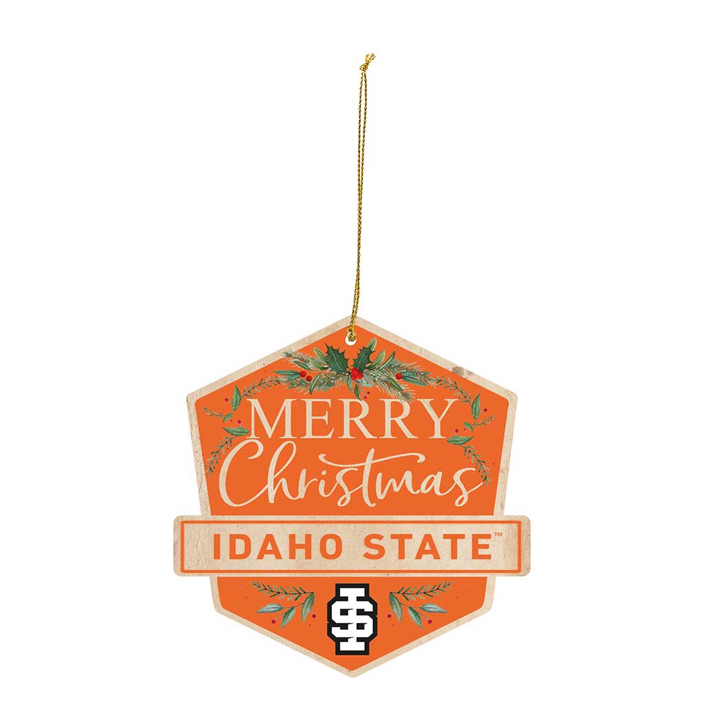 3 Pack Christmas Ornament Idaho State Bengals