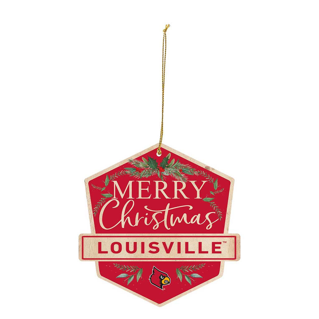 3 Pack Christmas Ornament Louisville Cardinals