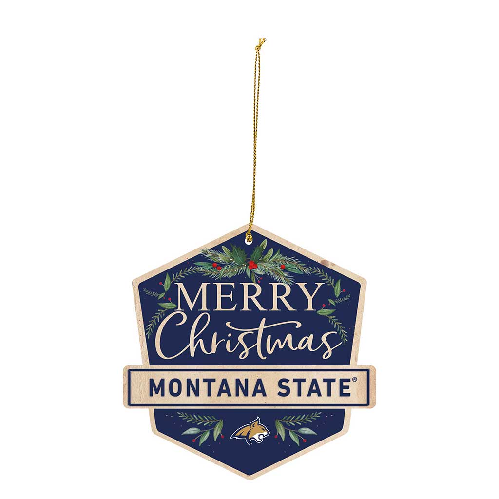 3 Pack Christmas Ornament Montana State Fighting Bobcats