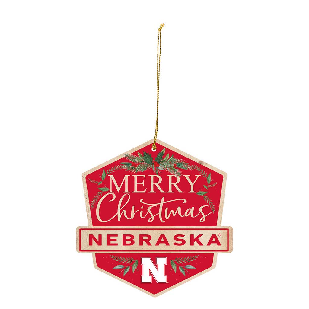 3 Pack Christmas Ornament Nebraska Cornhuskers