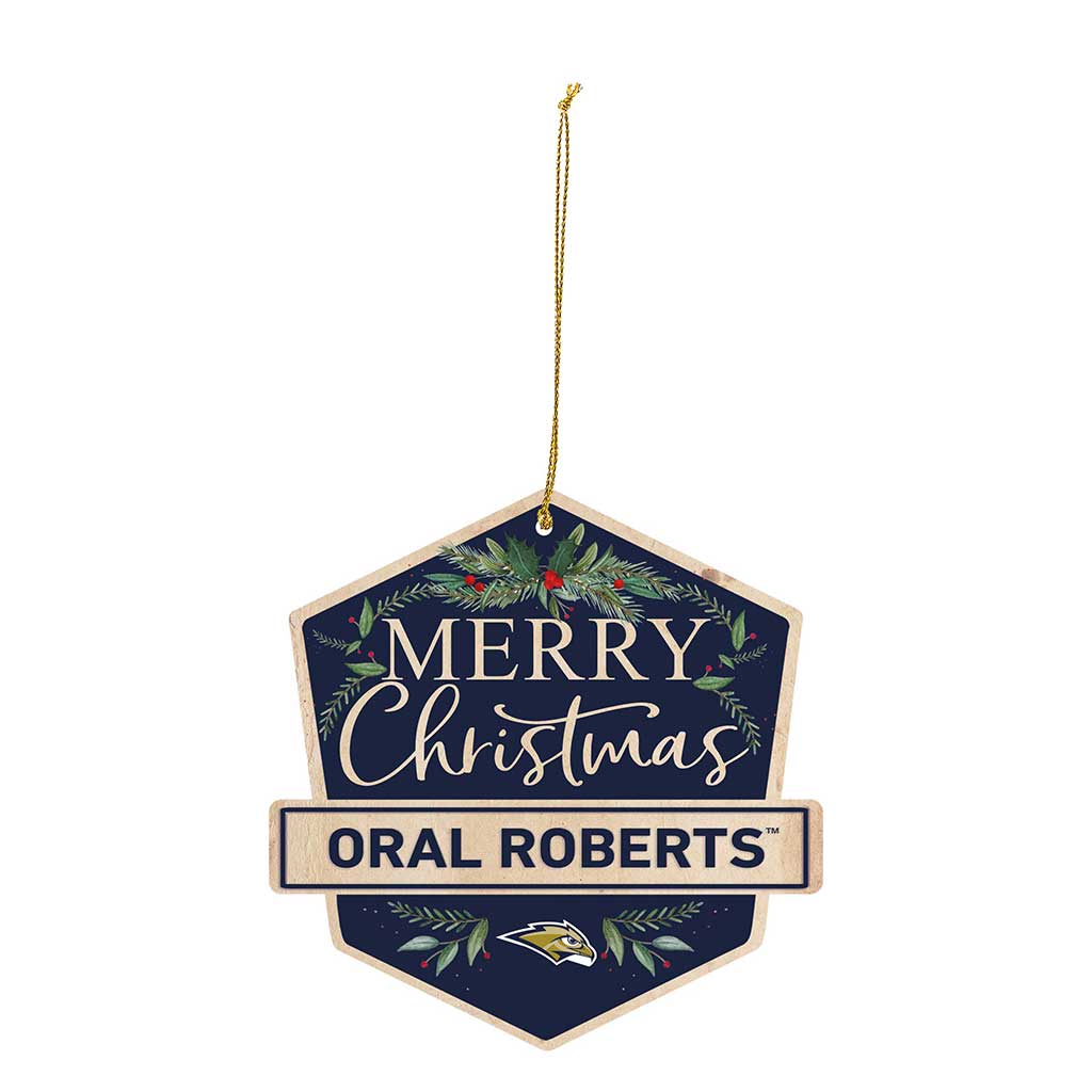 3 Pack Christmas Ornament Oral Roberts Golden Eagles