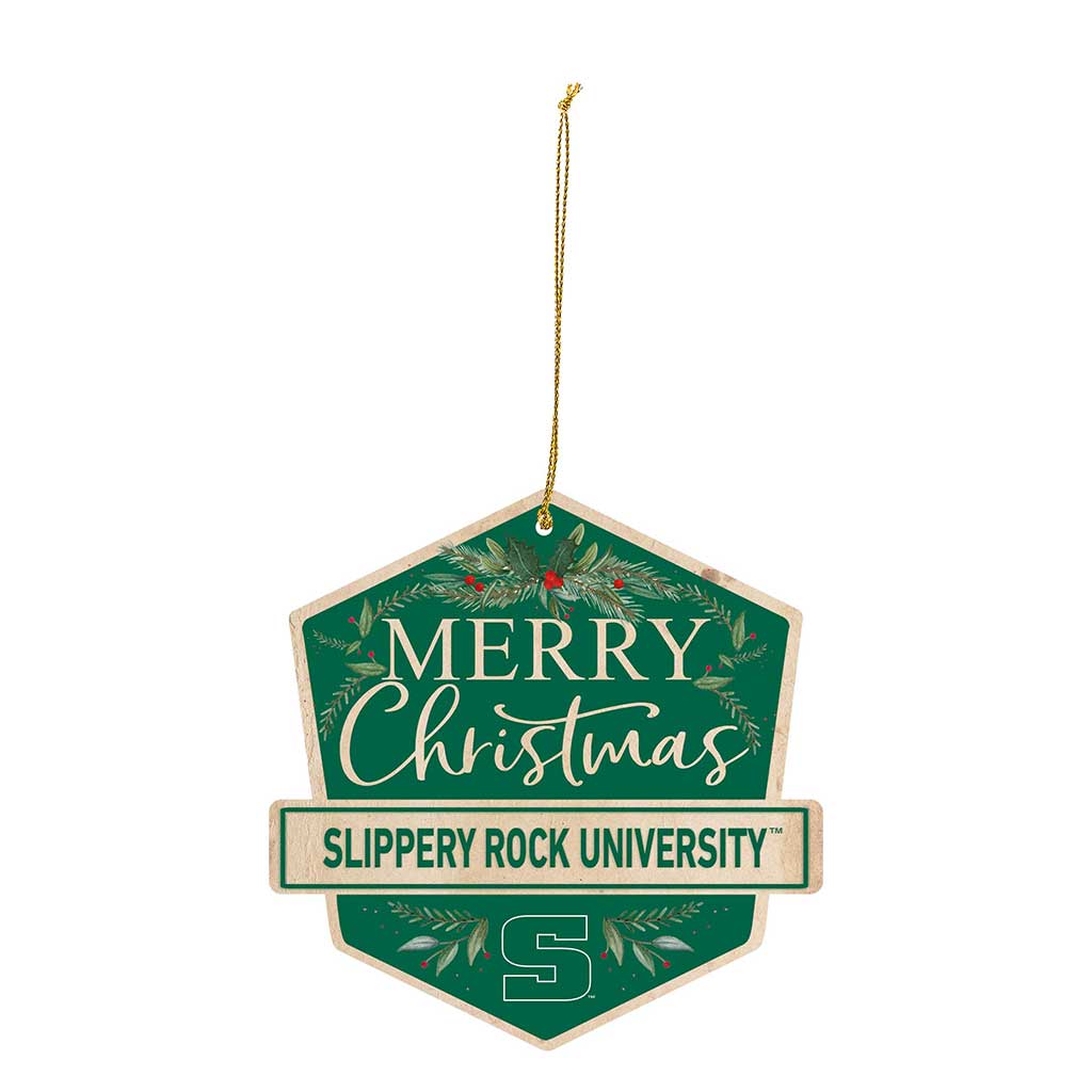 3 Pack Christmas Ornament Slippery Rock The Rock