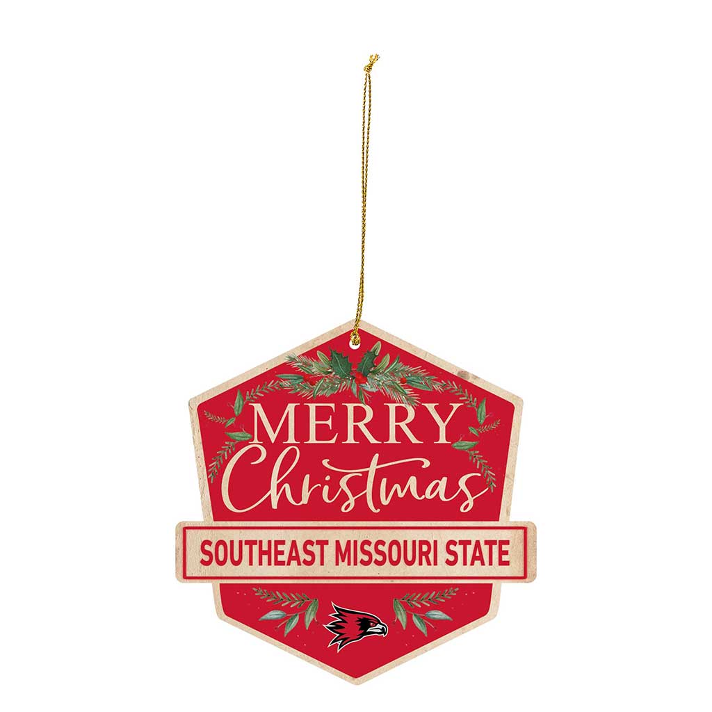 3 Pack Christmas Ornament Southeast Missouri State Redhawks