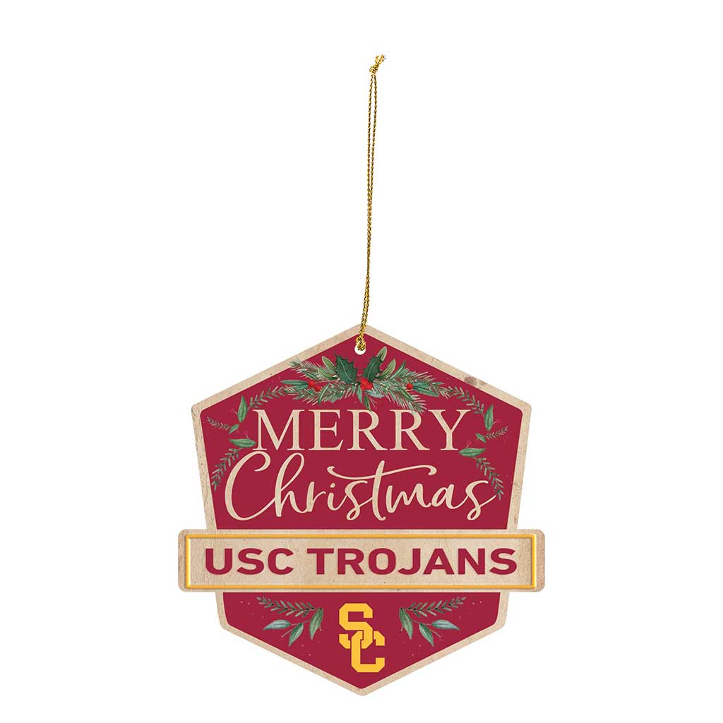 3 Pack Christmas Ornament Southern California Trojans