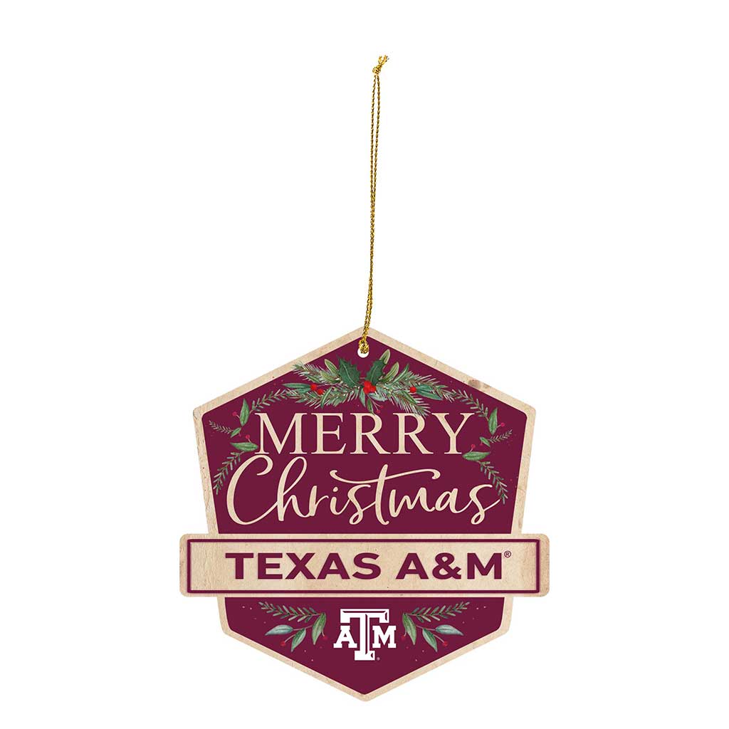 3 Pack Christmas Ornament Texas A&M Aggies