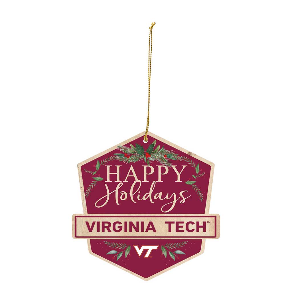 3 Pack Christmas Ornament Virginia Tech Hokies