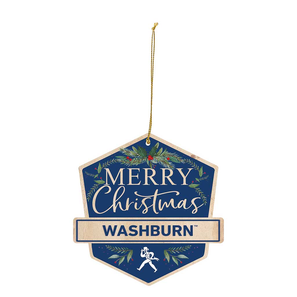 3 Pack Christmas Ornament Washburn Ichabods