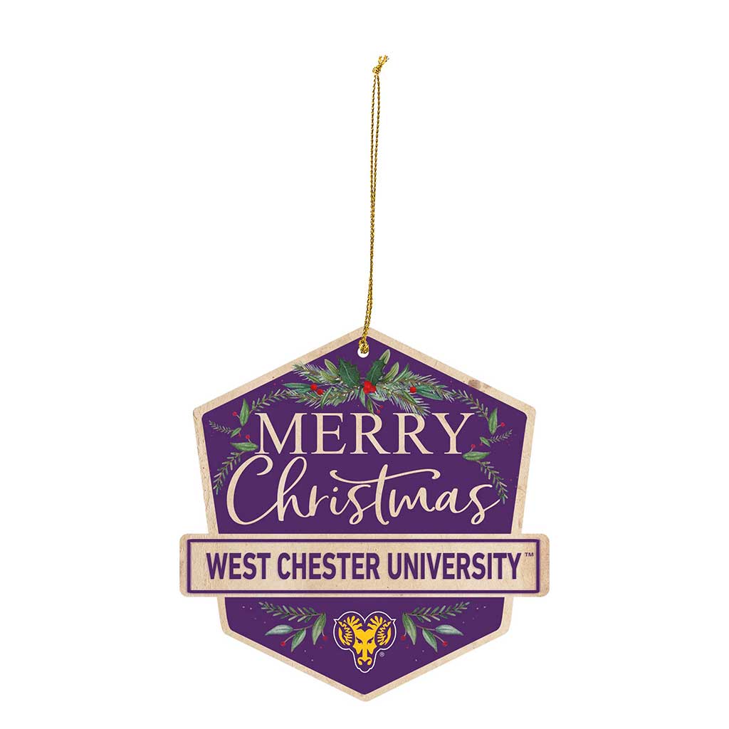 3 Pack Christmas Ornament West Chester Golden Rams