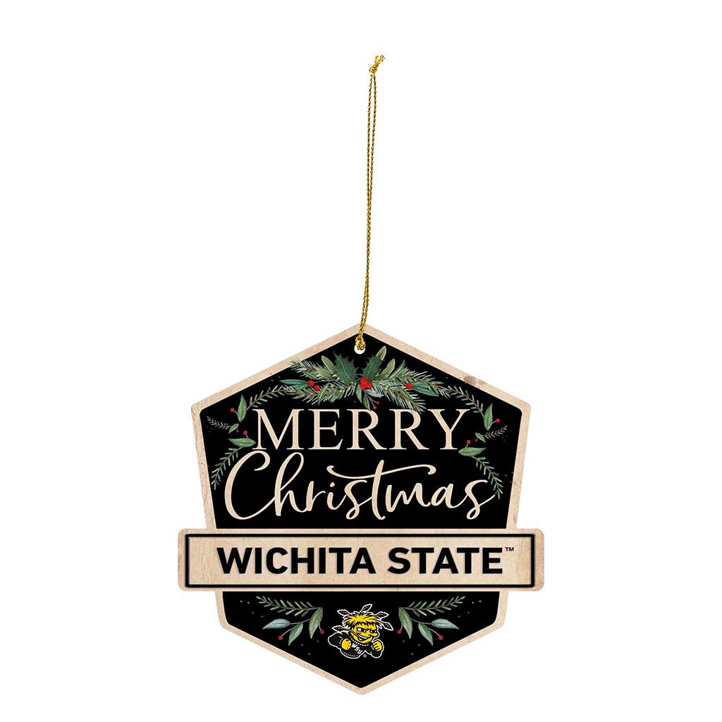 3 Pack Christmas Ornament Wichita State Shockers