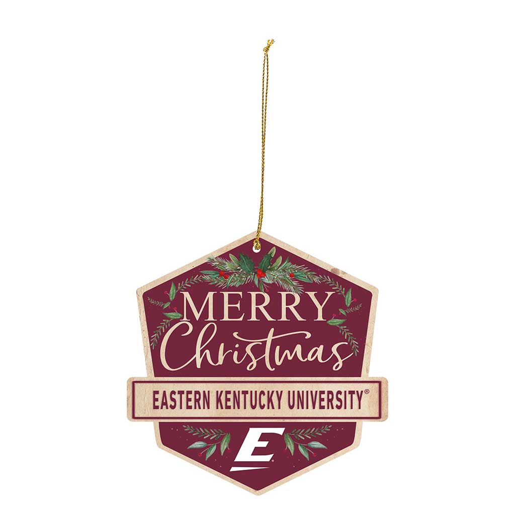 3 Pack Christmas Ornament Eastern Kentucky University Colonels
