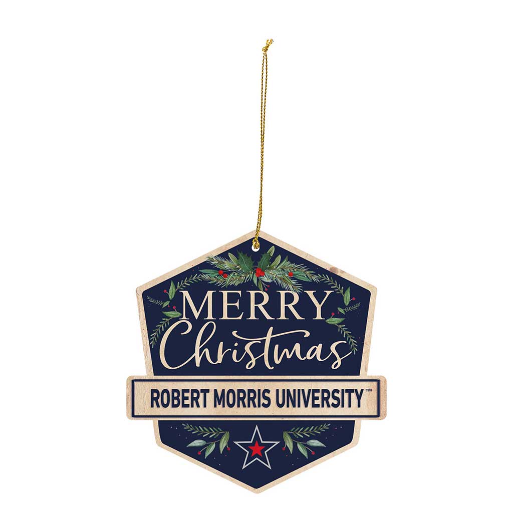 3 Pack Christmas Ornament Robert Morris University Colonials