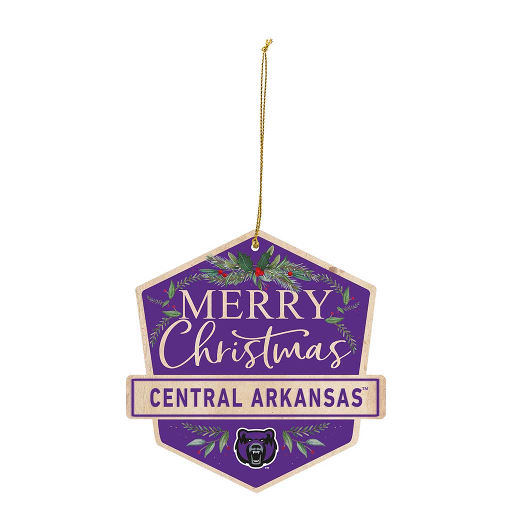 3 Pack Christmas Ornament University of Central Arkansas Bears