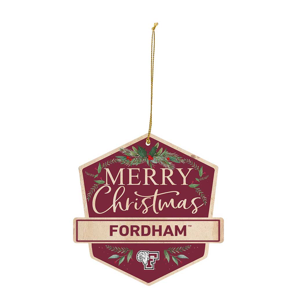 3 Pack Christmas Ornament Fordham Rams
