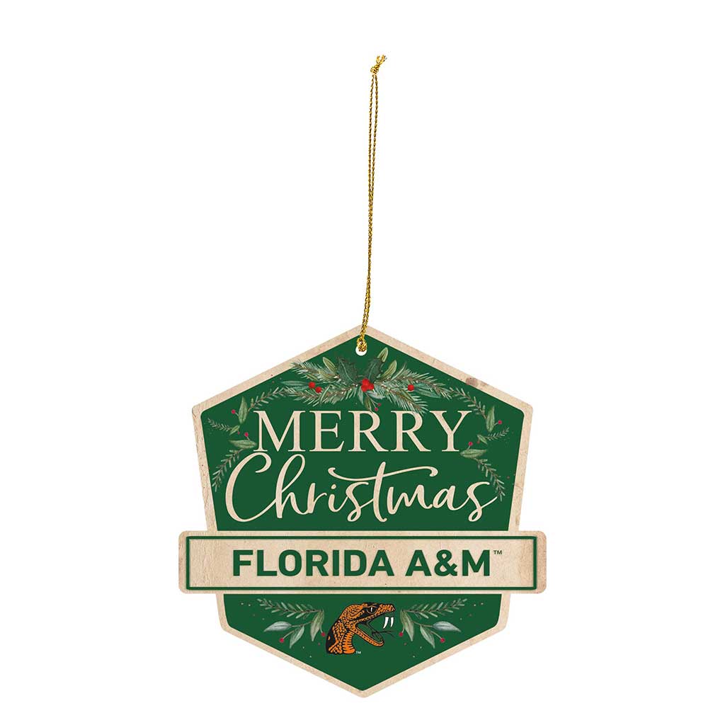 3 Pack Christmas Ornament Florida A&M Rattlers