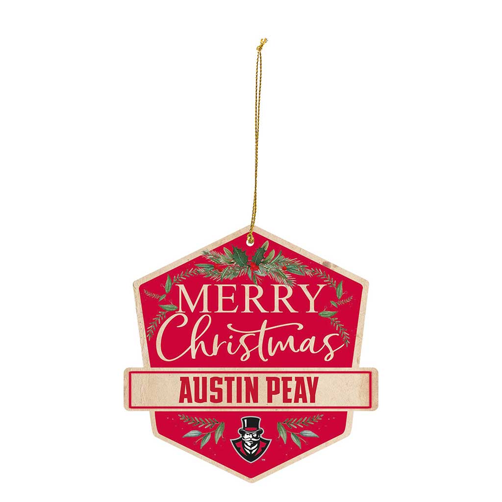 3 Pack Christmas Ornament Austin Peay Governors