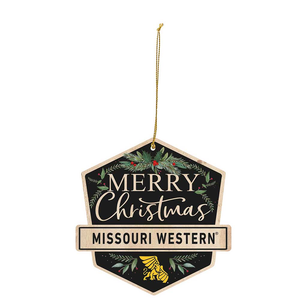 3 Pack Christmas Ornament Missouri Western State University Griffons