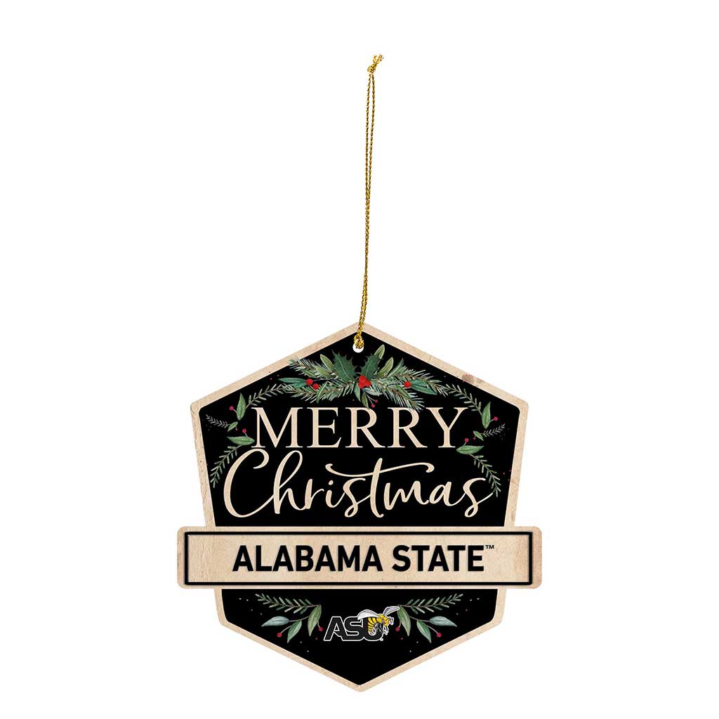 3 Pack Christmas Ornament Alabama State HORNETS