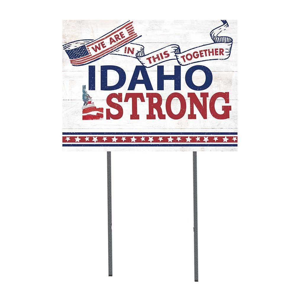 Idaho Strong Lawn Sign