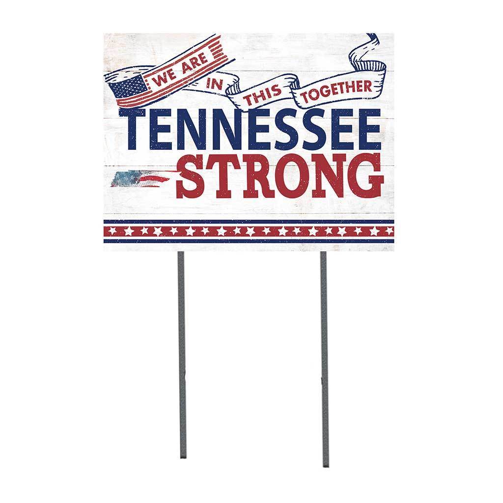 Tennessee Strong Lawn Sign