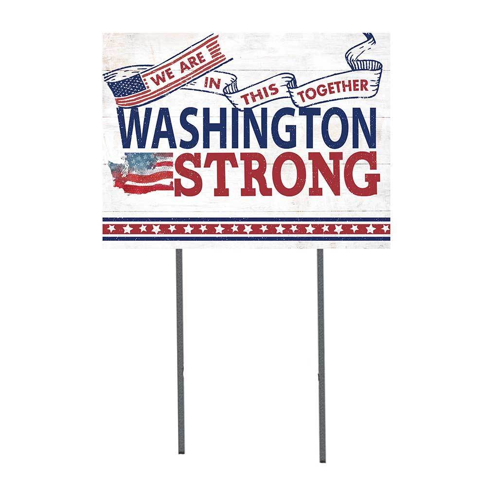 Washington Strong Lawn Sign