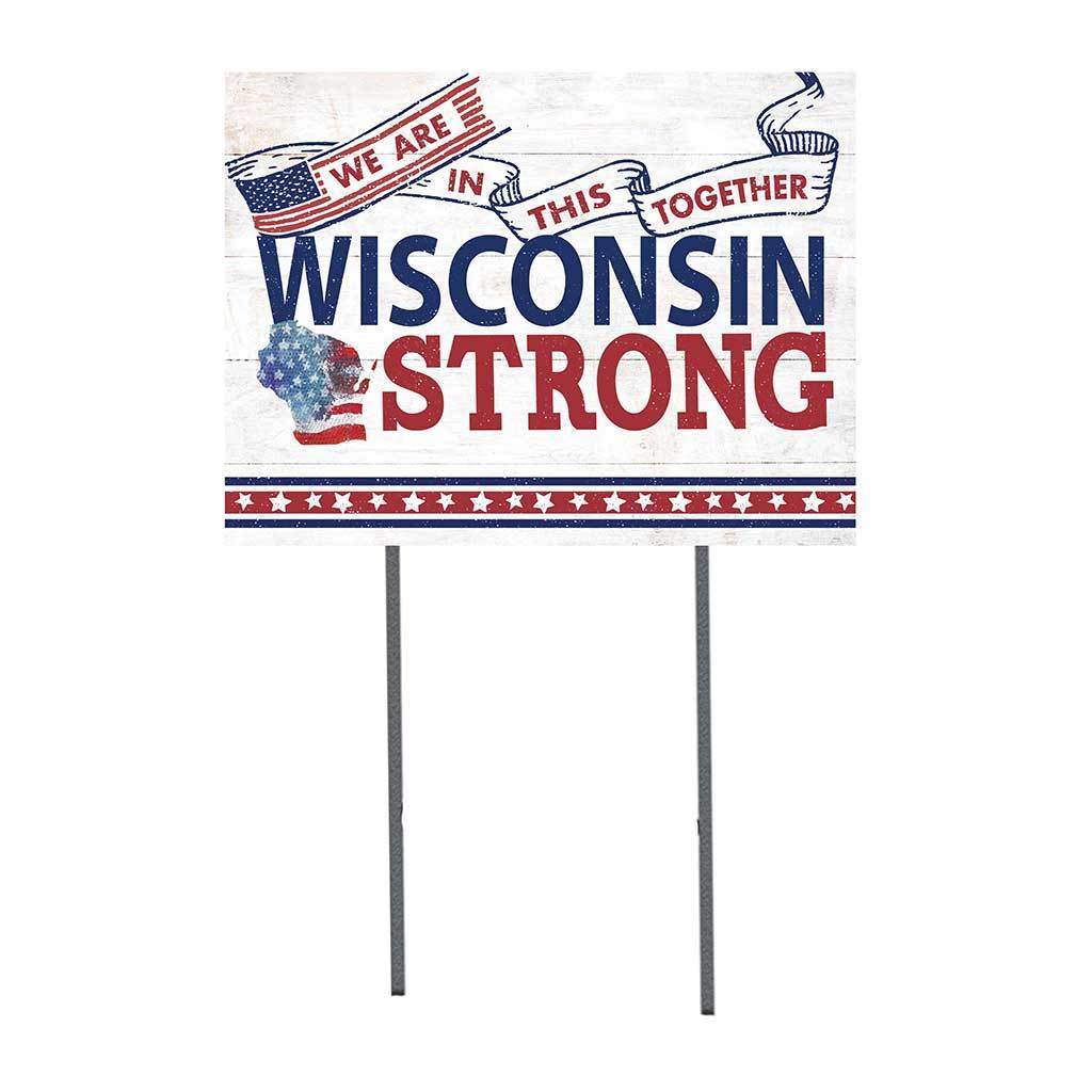 Wisconsin Strong Lawn Sign