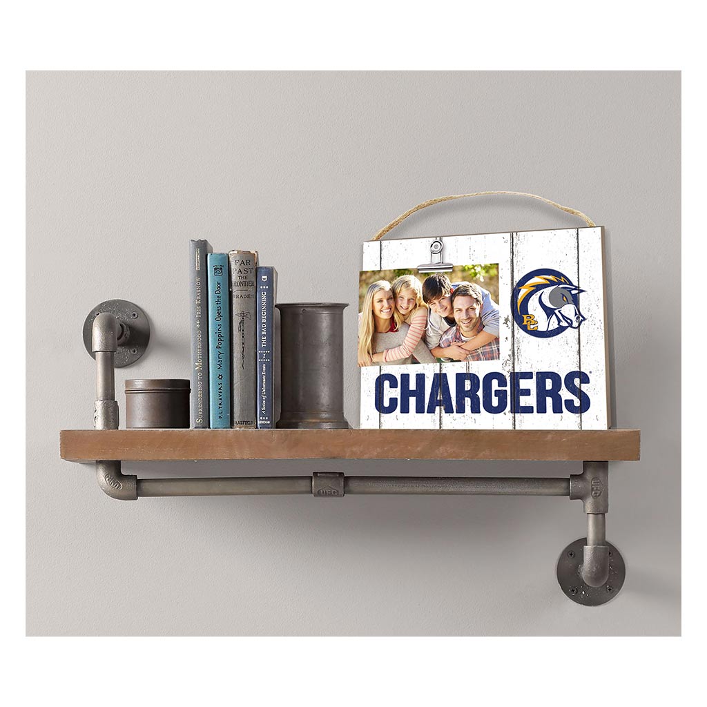Clip It Weathered Logo Photo Frame Briar Cliff College Chargers
