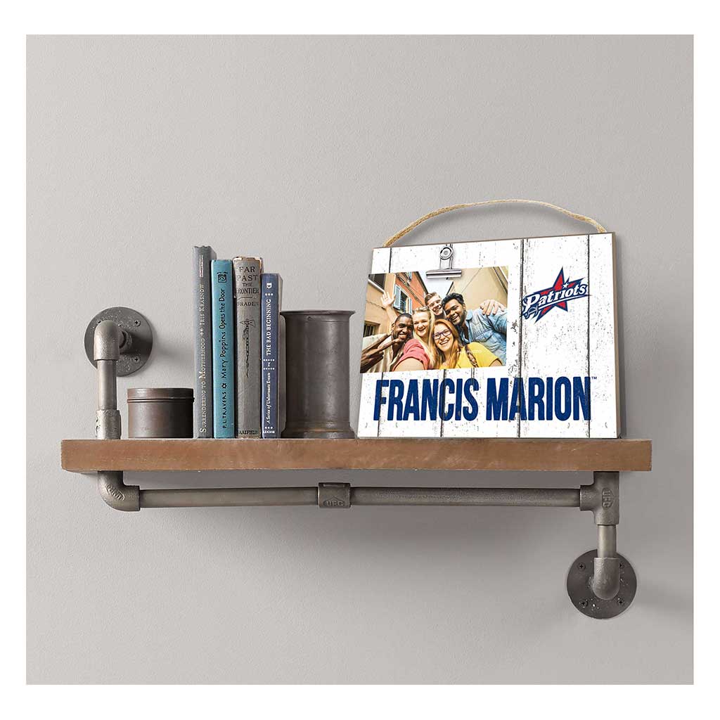 Clip It Weathered Logo Photo Frame Francis Marion Patriots