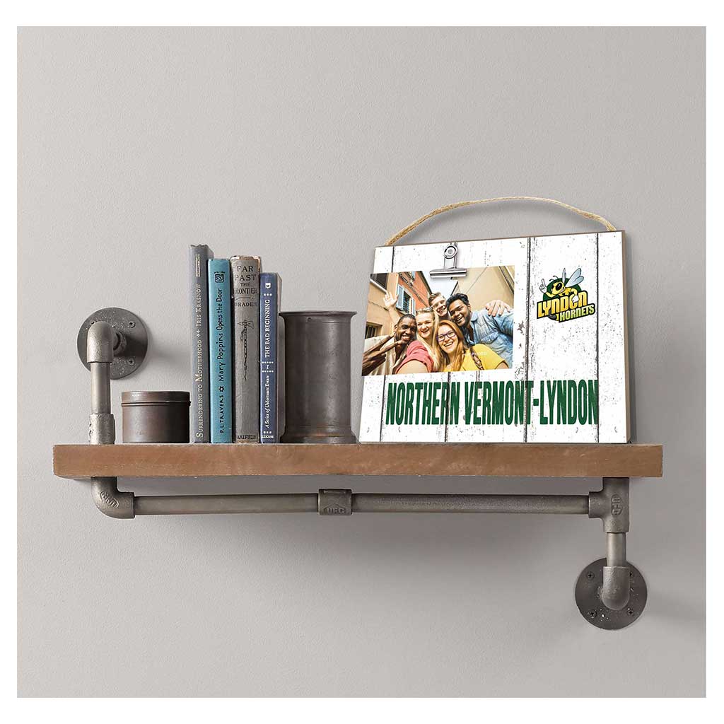 Clip It Weathered Logo Photo Frame Northern Vermont - Lyndon Hornets